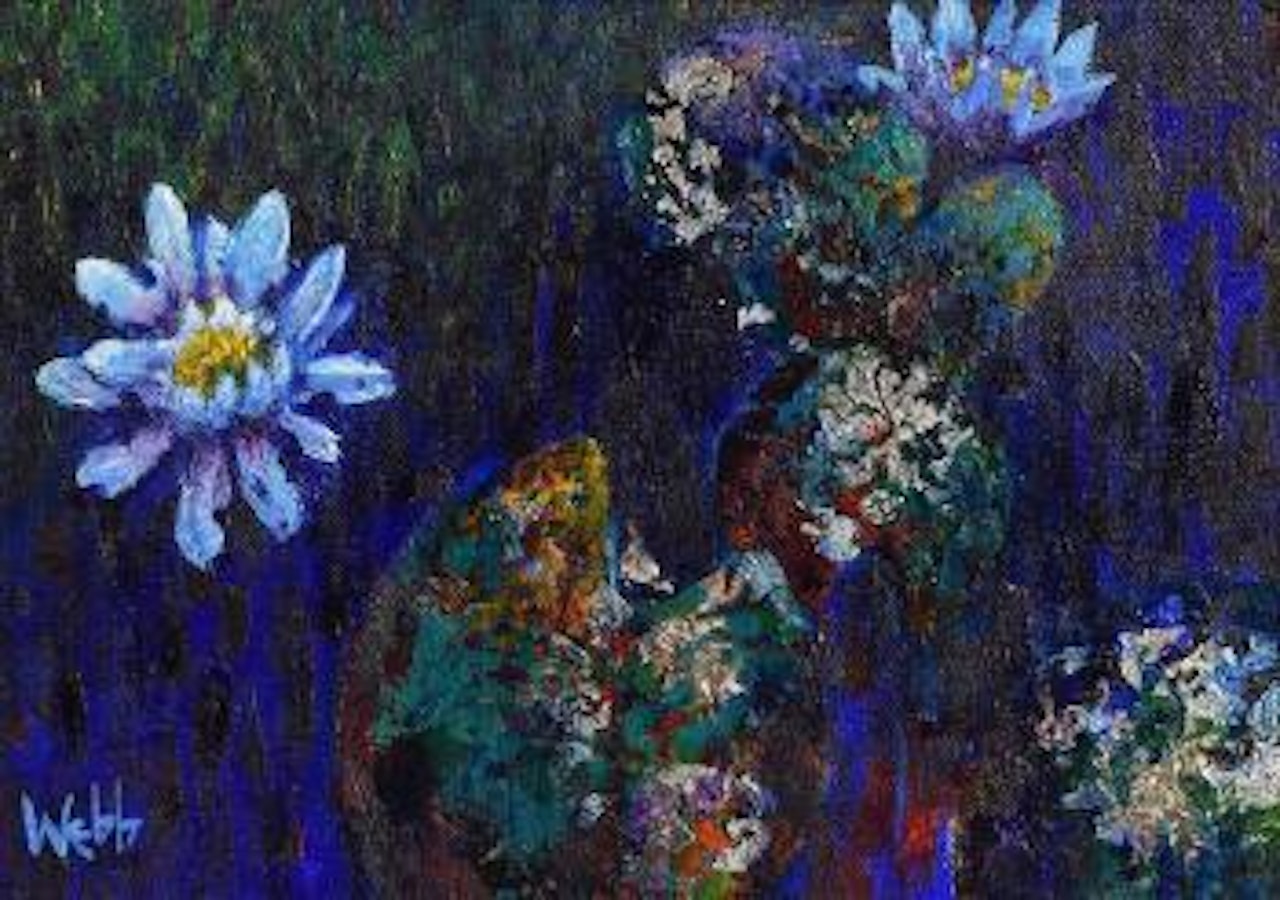 Lily Pond by Kenneth Webb