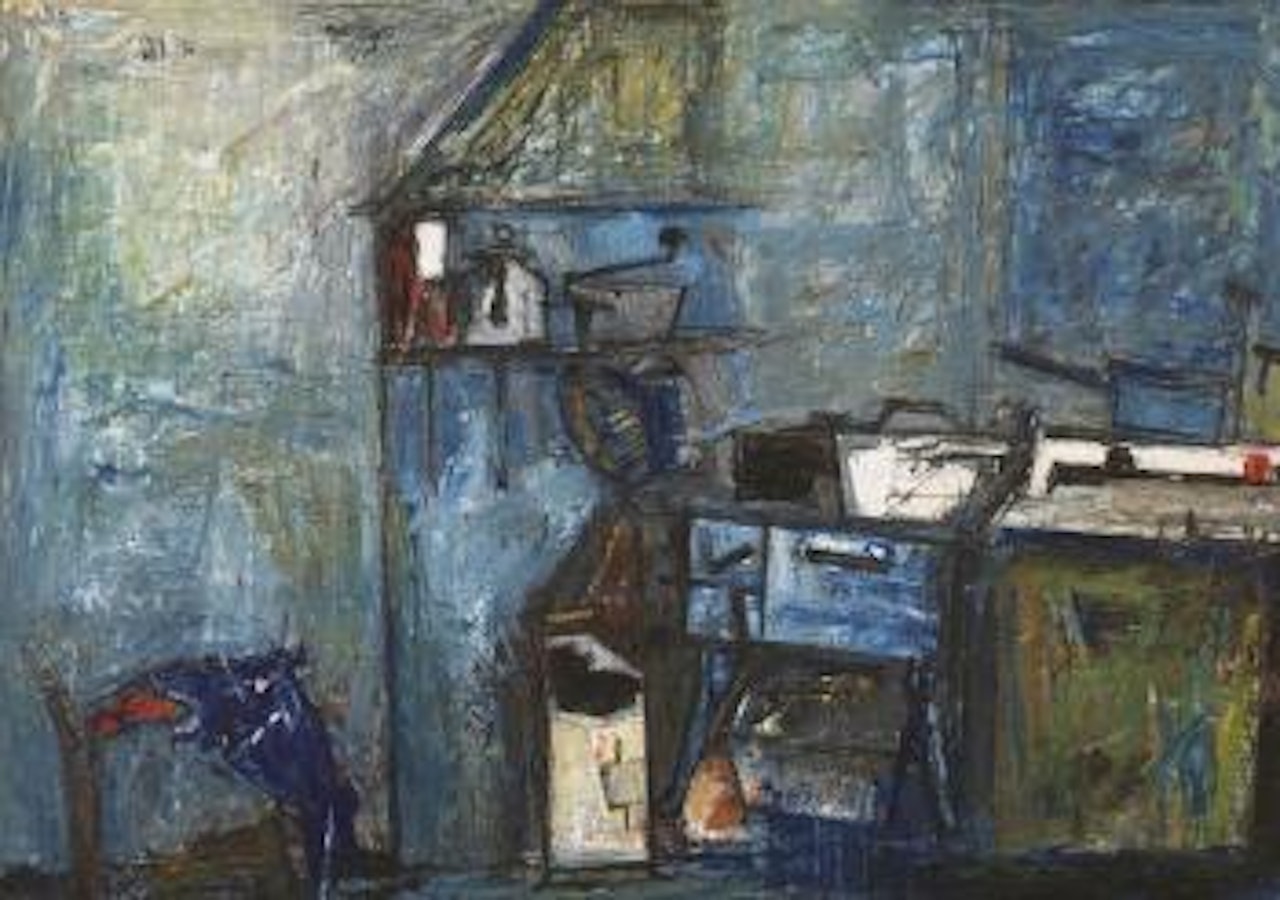 Sans titre (Cuisine) by Sayed Haider Raza