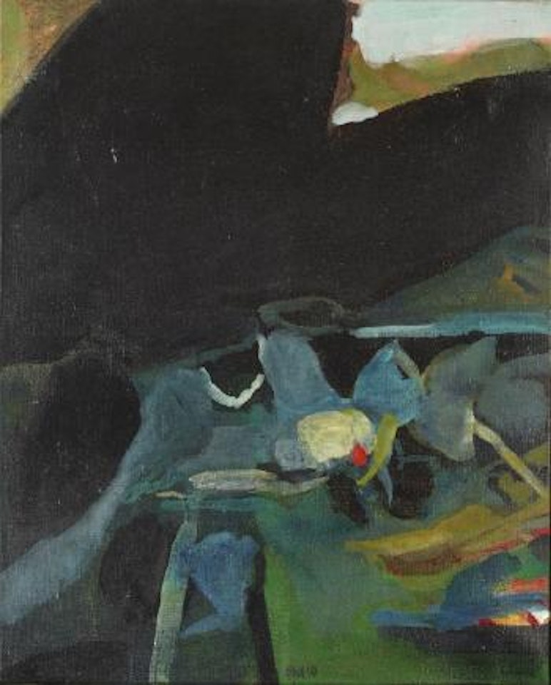 La Berge by Sayed Haider Raza