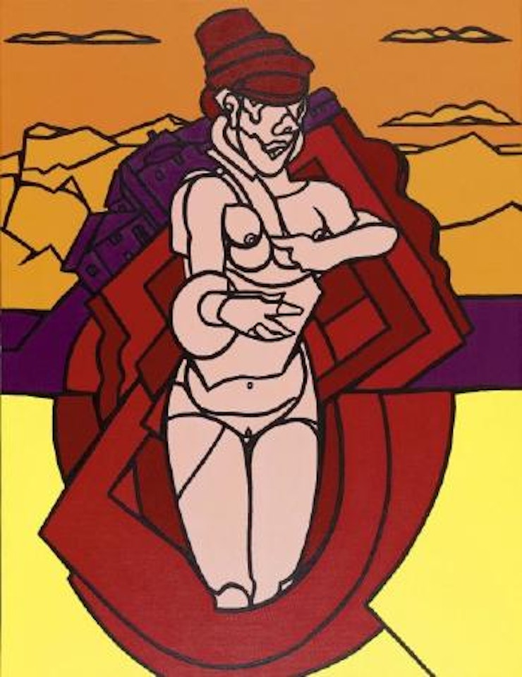 Durante una vacanza Alpestre (Studio) by Valerio Adami