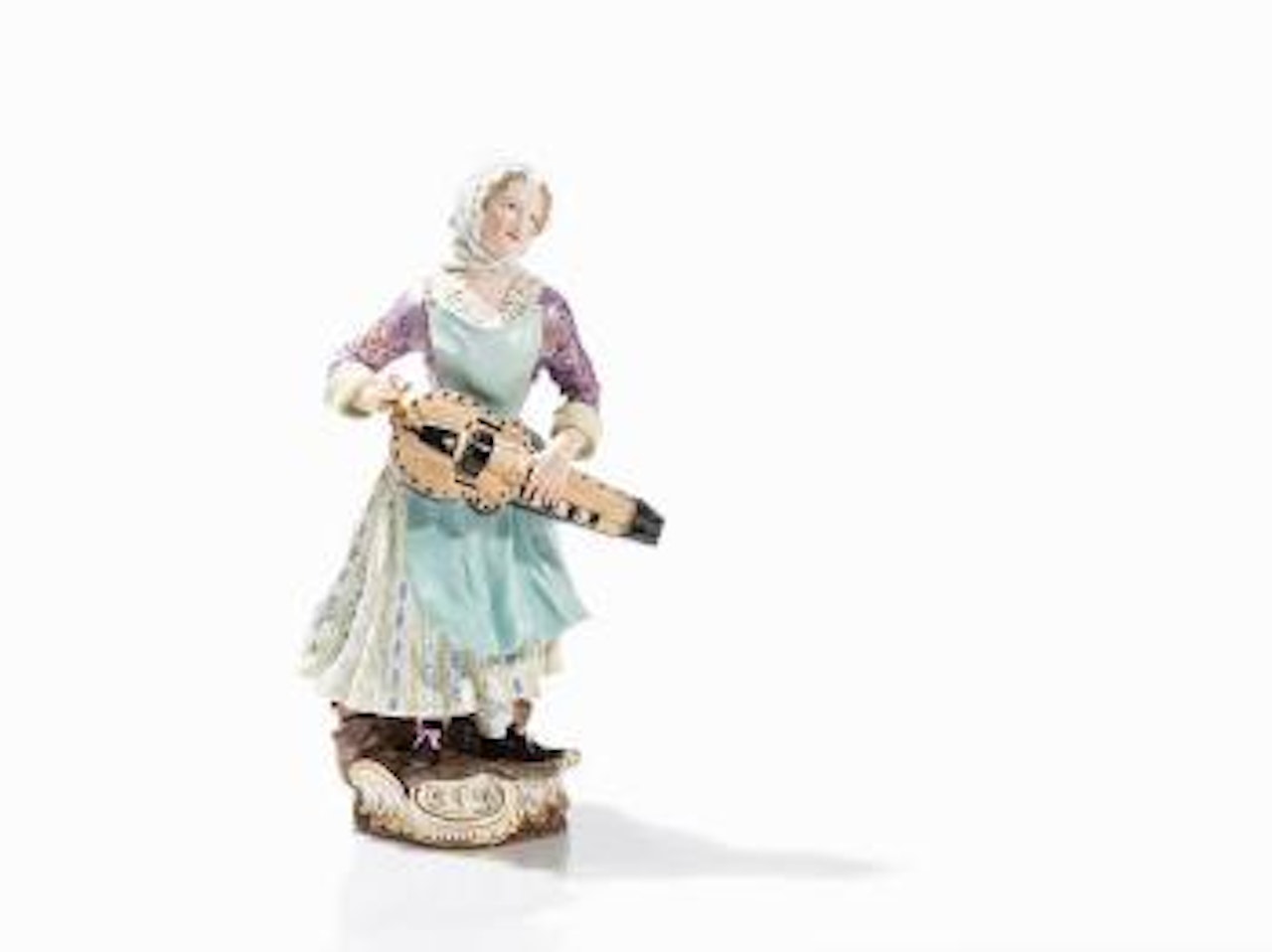 Hurdy-gurdy Player by Johann Joachim Kändler