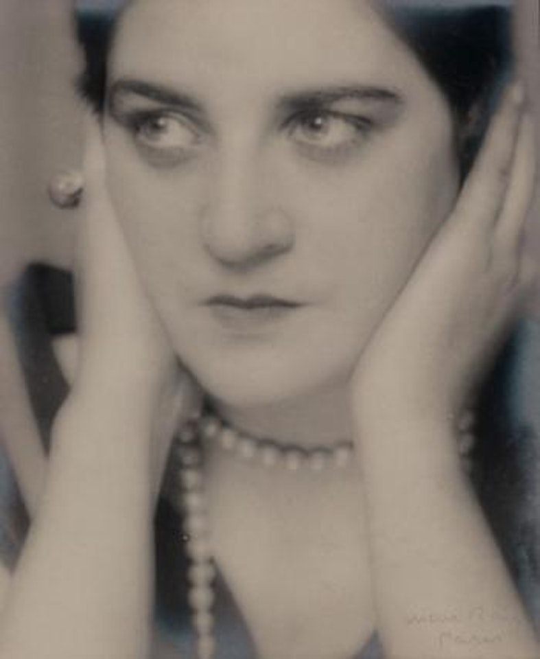 Portrait de femme, Paris by Man Ray