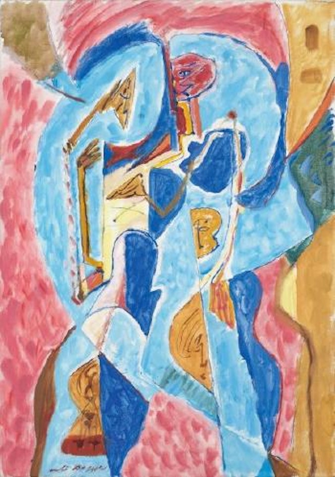 Rencontre héraldique by André Masson