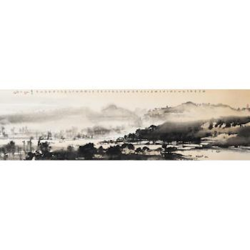 Countryside At Dawn by He Baili