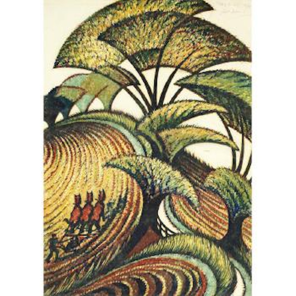 Fall of the Leaf (Coppel SA 30) by Sybil Andrews