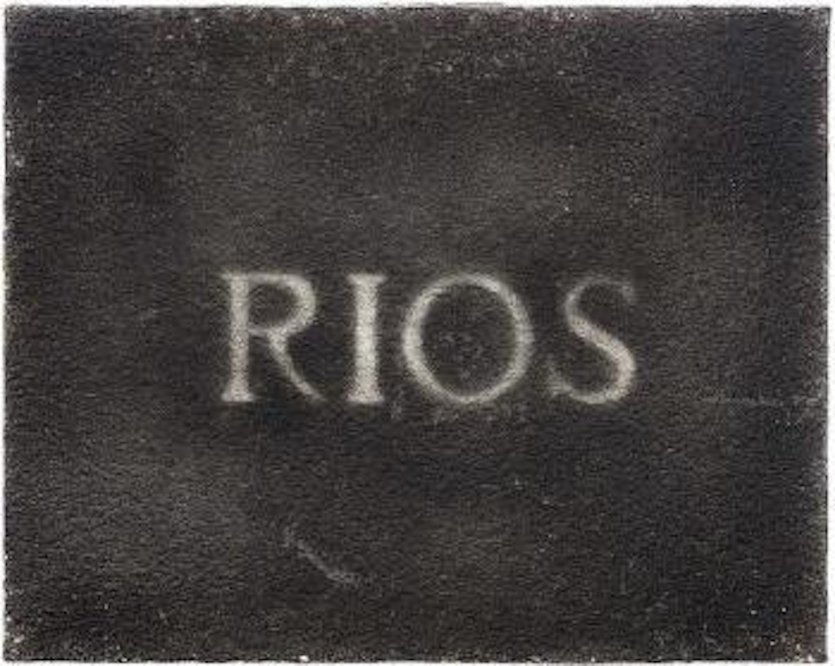 Rios by Pier Paolo Calzolari