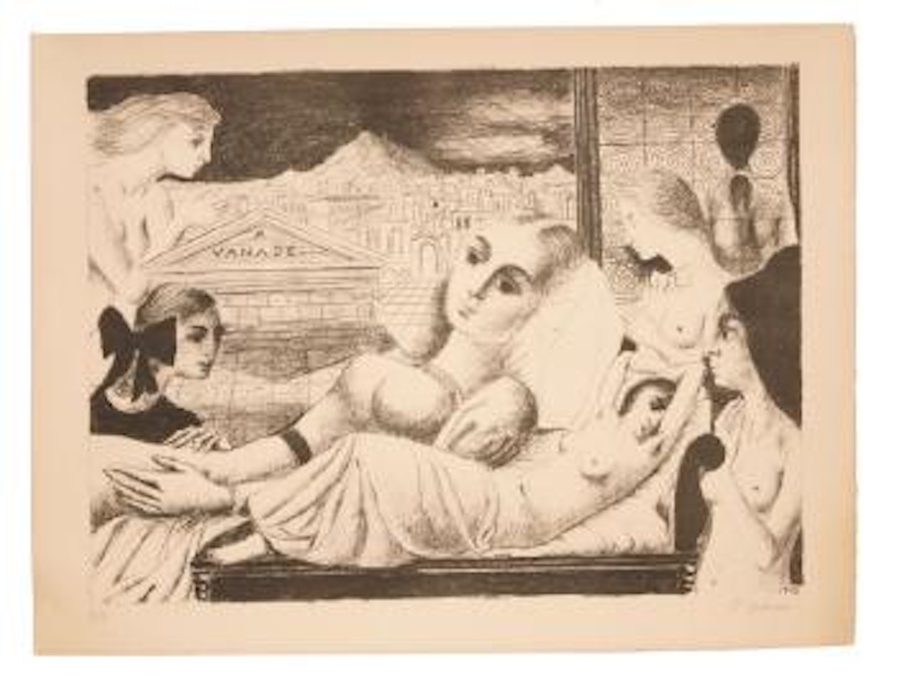 Vanade by Paul Delvaux