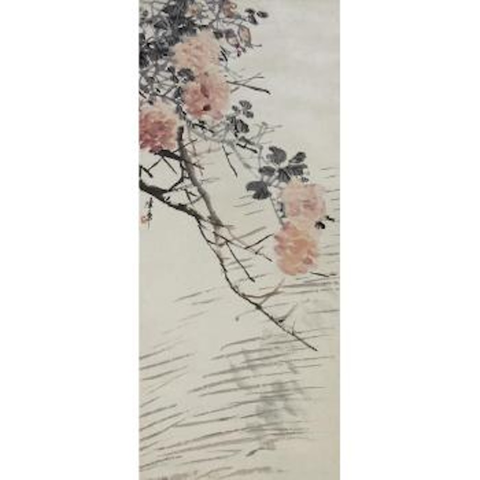Peonies by a River by Chen Banding