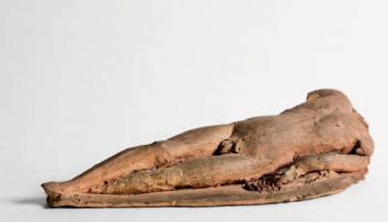 Nudo maschile sdraiato by Marino Marini