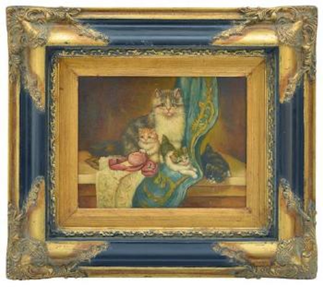 Kittens by Henriette Ronner-Knip