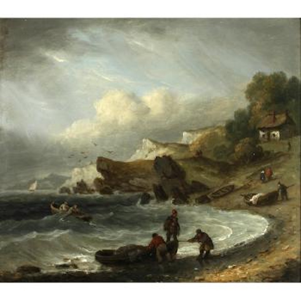 Babbacombe, Devon; Near Dawlish, Devon by Thomas Luny