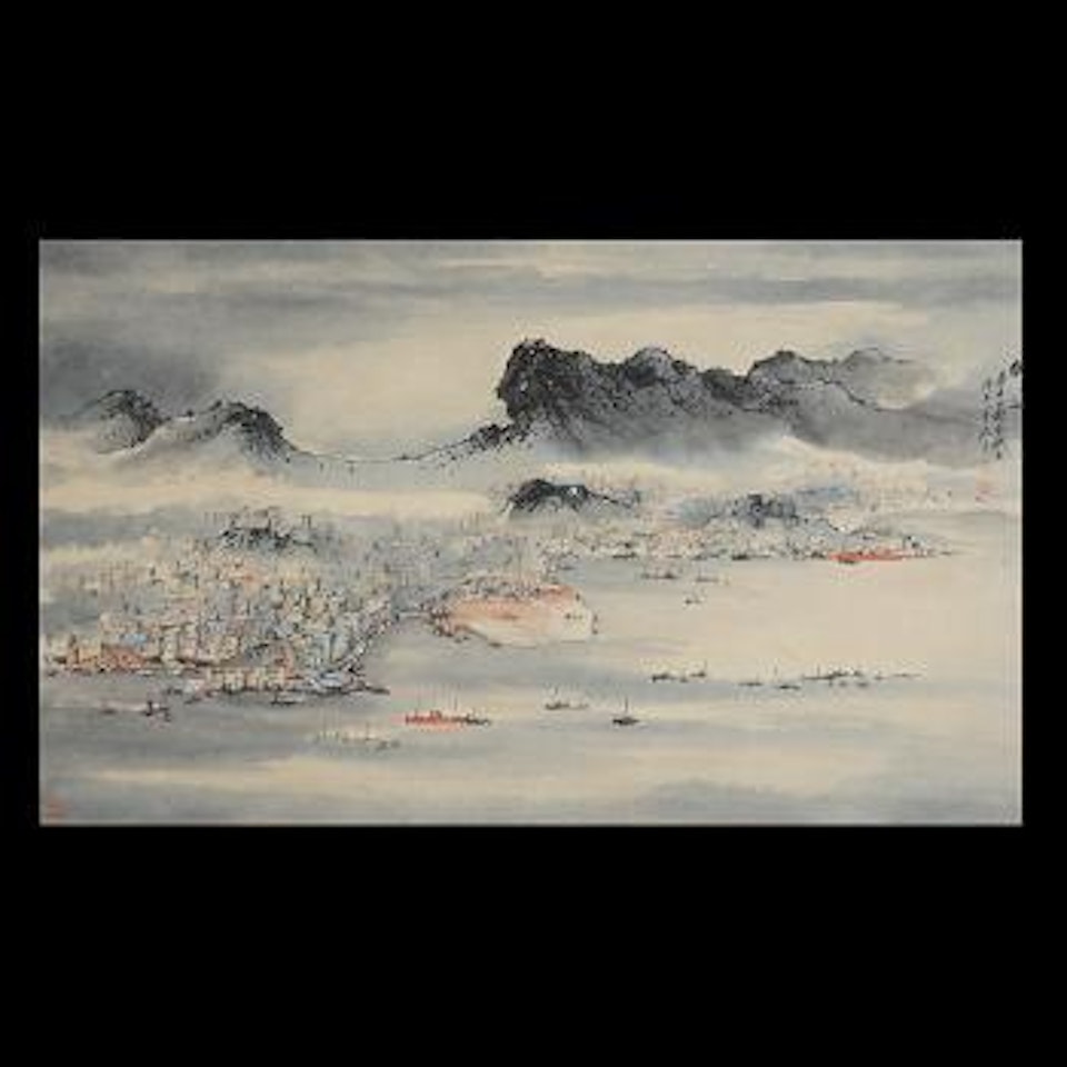 Lion rock, Hong Kong by Lu Shoukun (Lui Shou-Kwan)