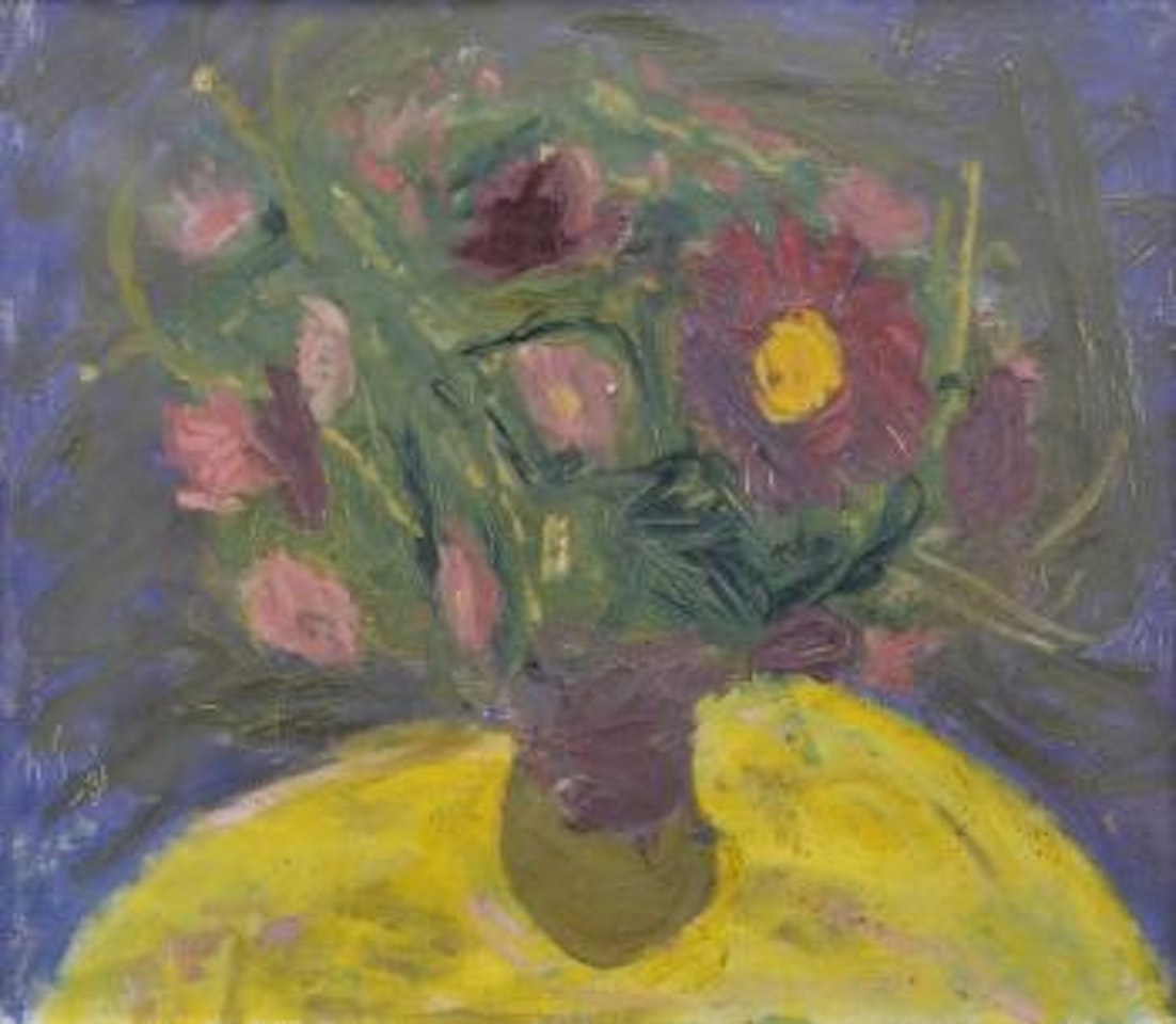 Stilleben med blomster by Ragnar Sandberg