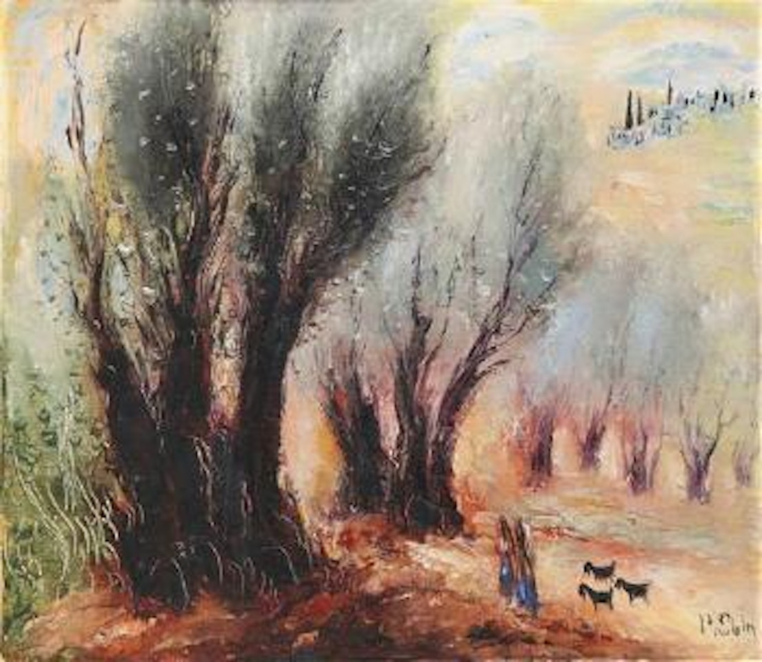 Landscape in the Galilee by Reuven Rubin