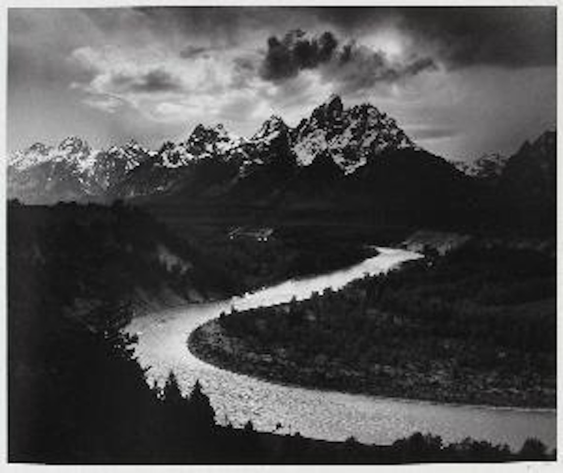The Tetons and Snake River by Ansel Adams
