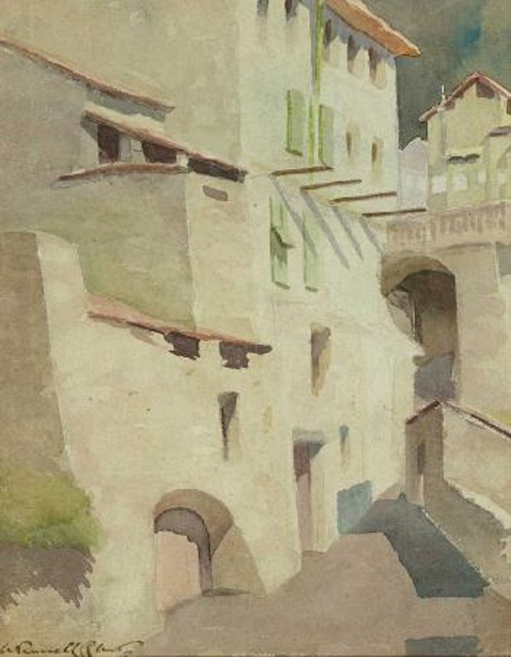Malerische südliche Architektur by William Russell Flint