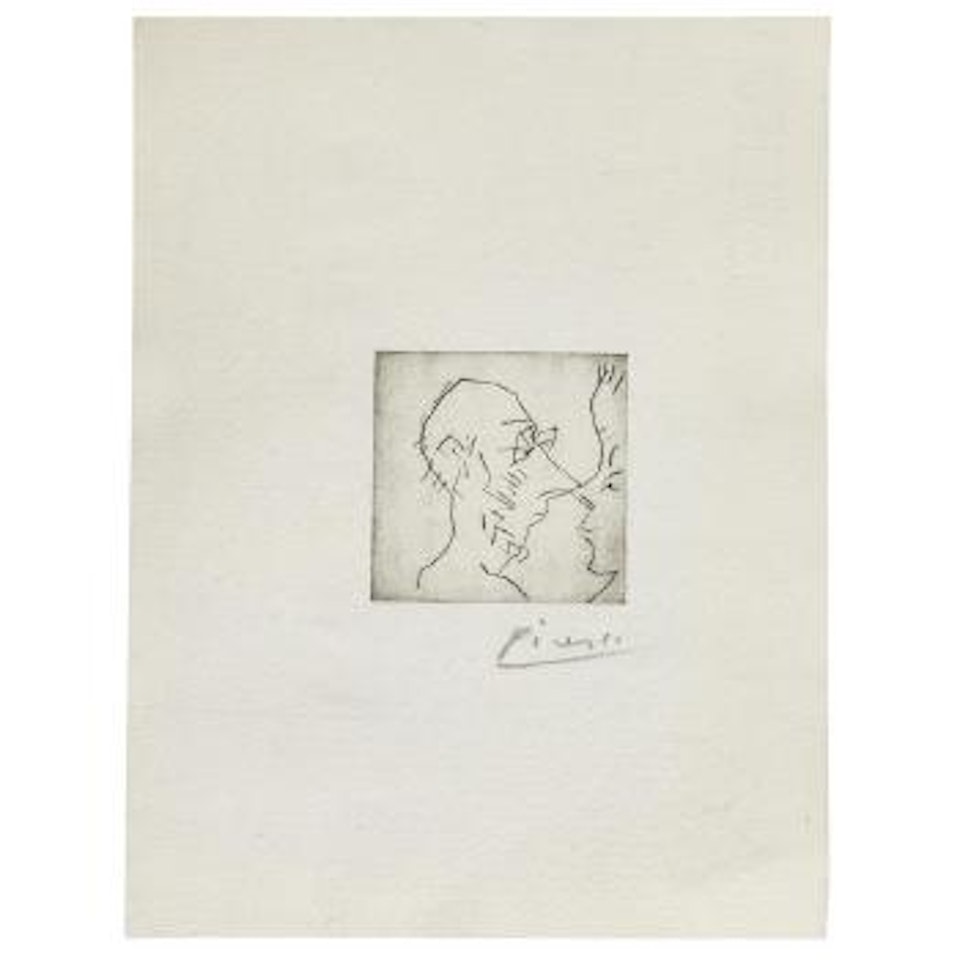 Caricature (Bloch 864; Baer 1023B; Cramer Books 93) by Pablo Picasso