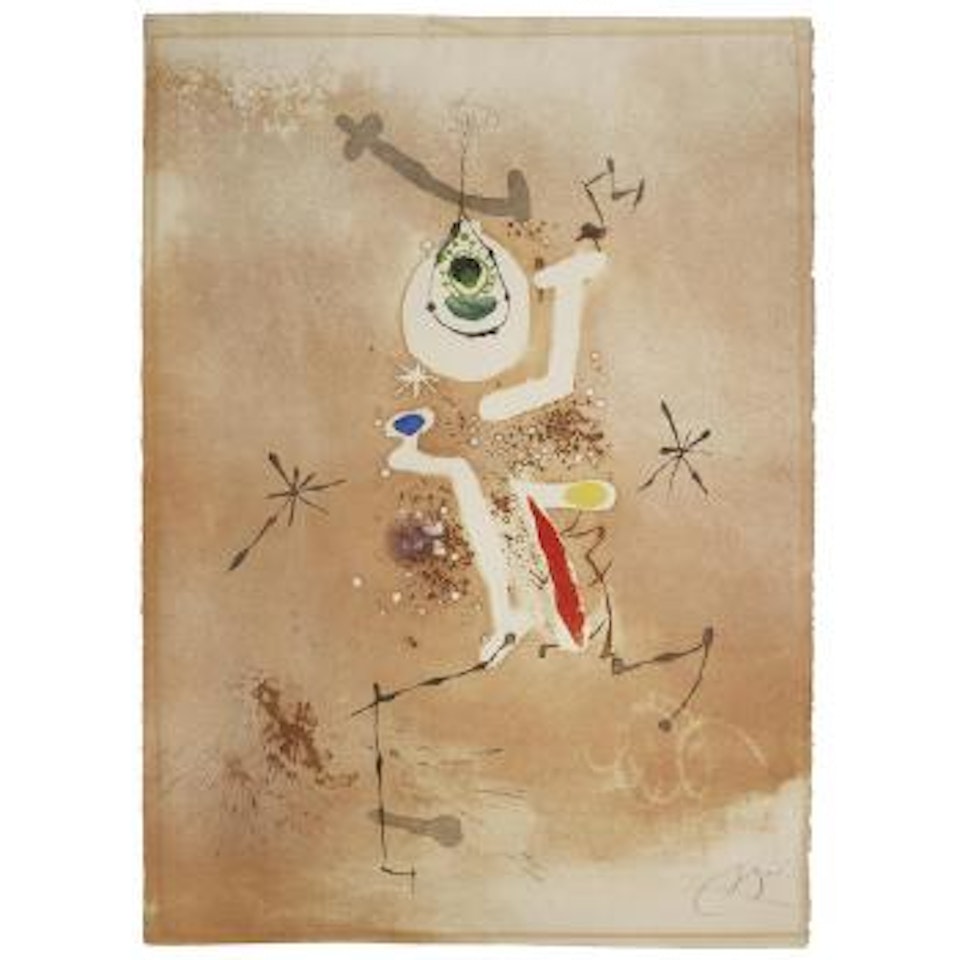 Record d'una Fuga de Bach (Dupin 713; Cramer Books 179) by Joan Miró