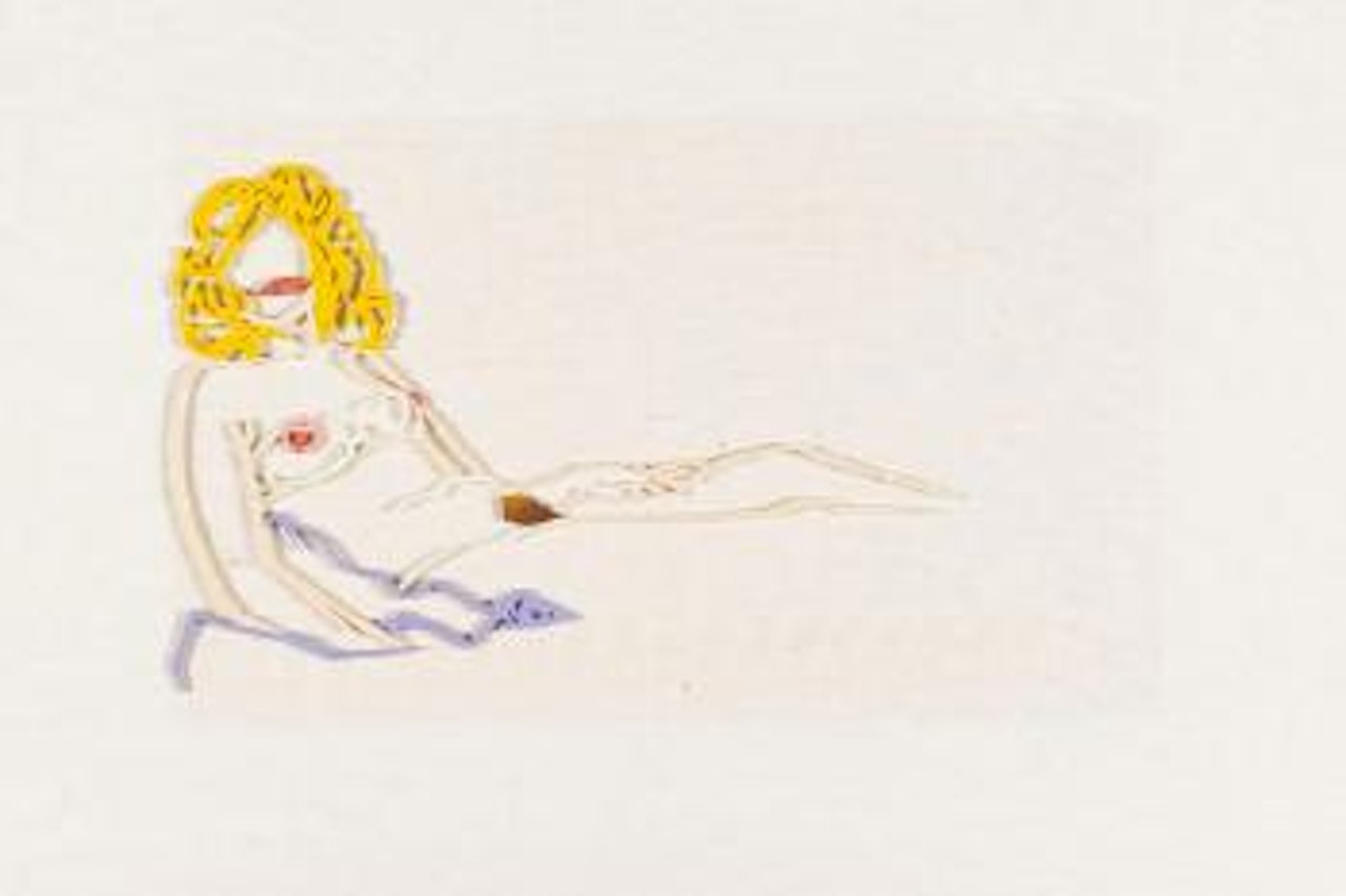 First Rosemary Drawing by Tom Wesselmann