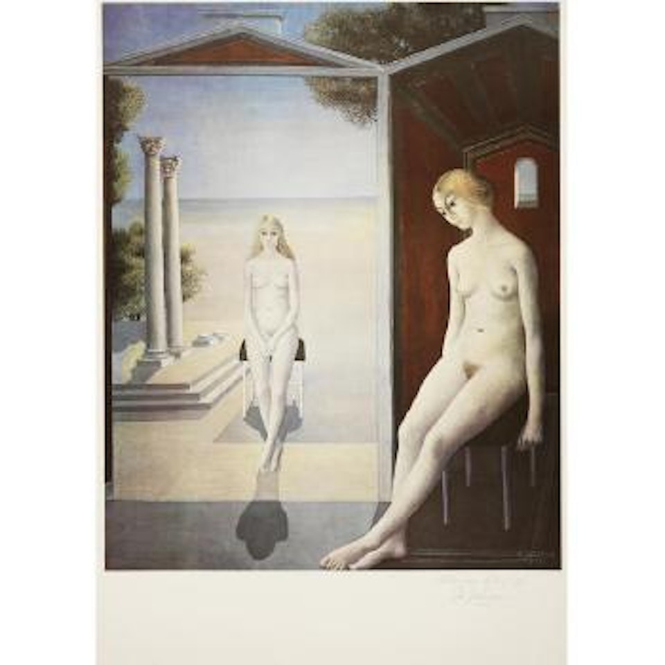 Au Bord de la Mer by Paul Delvaux
