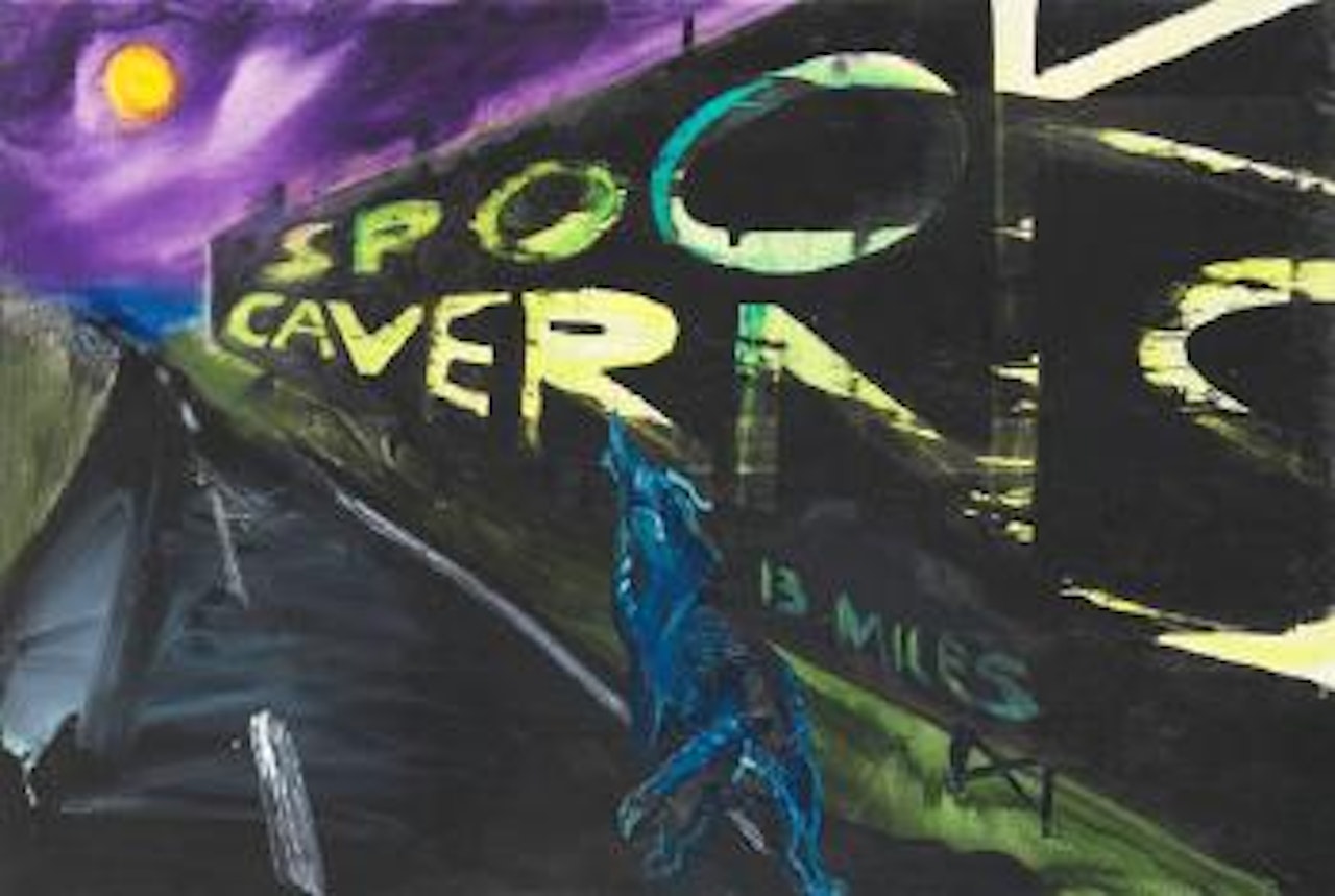 Spook Cavern by Rainer Fetting