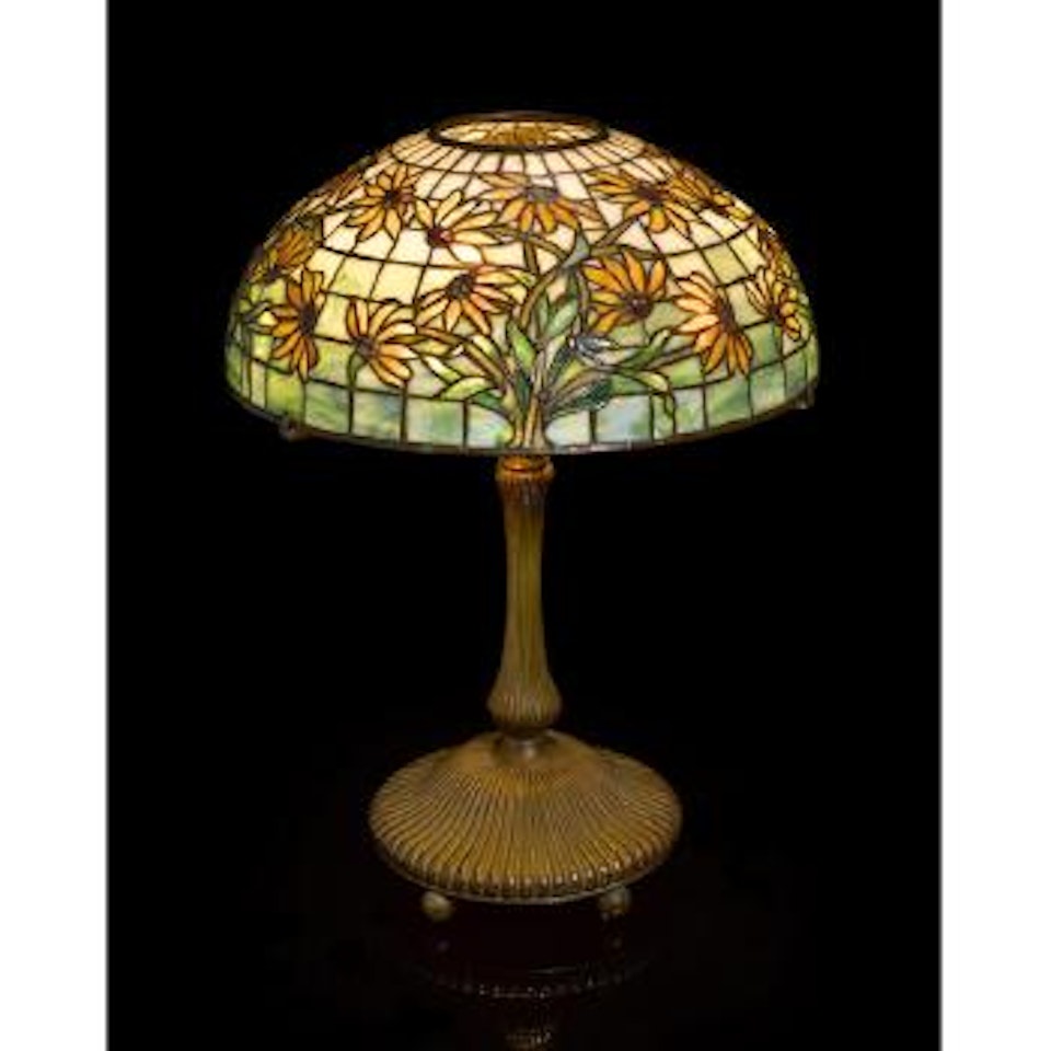 Black-eyed Susan lamp by Tiffany Studios