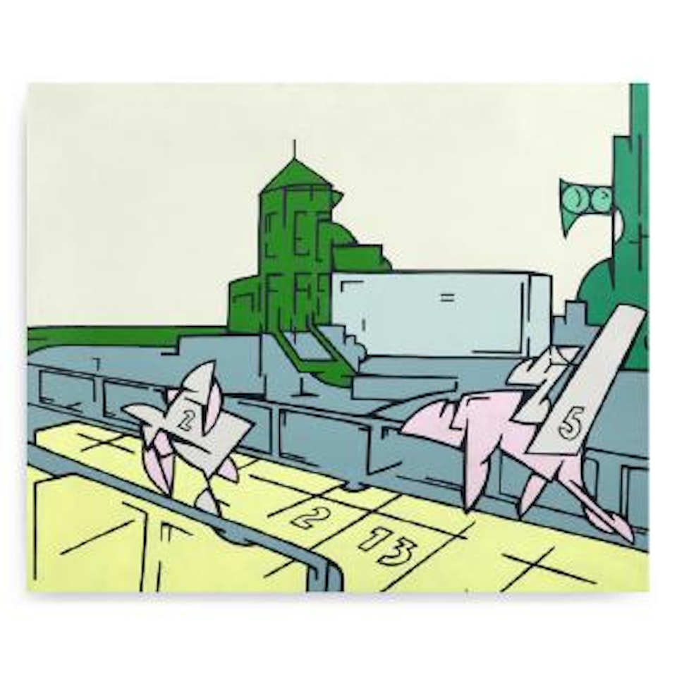 Longchamp by Valerio Adami