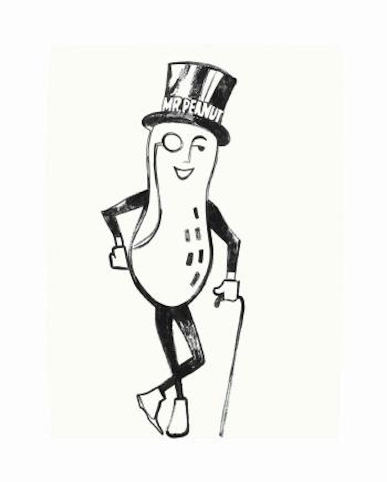 Untitled (Mr. Peanut) by Andy Warhol