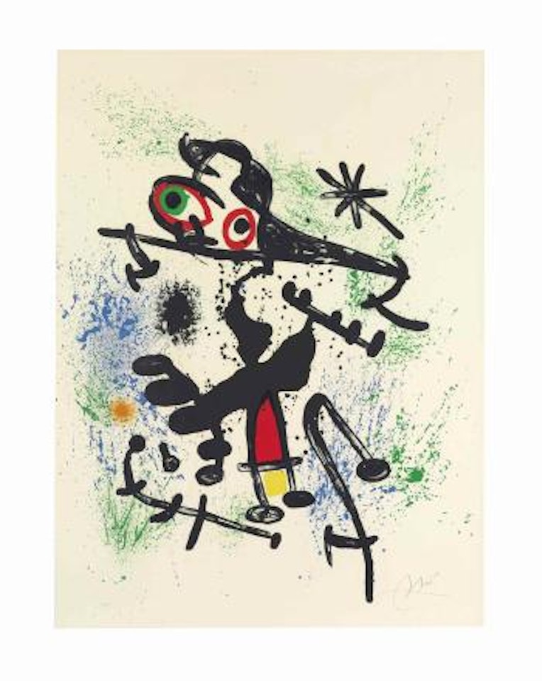 La Fille du Delta by Joan Miró