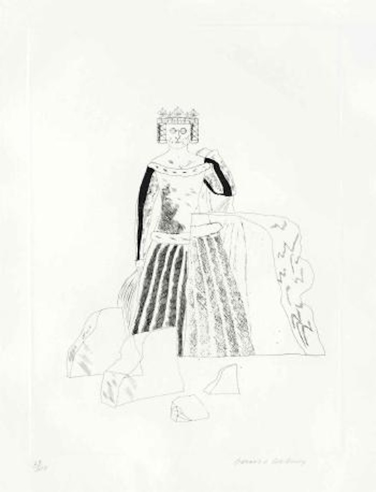Illustrations for six fairy tales from the brothers Grimm by David Hockney