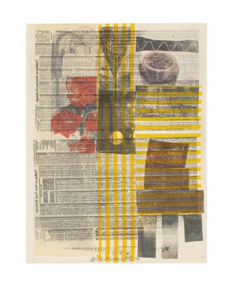 One more and we will be more than half way there by Robert Rauschenberg