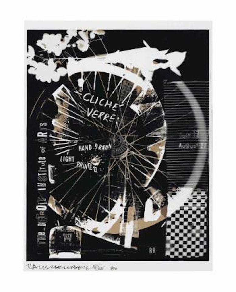Cliché Verre by Robert Rauschenberg