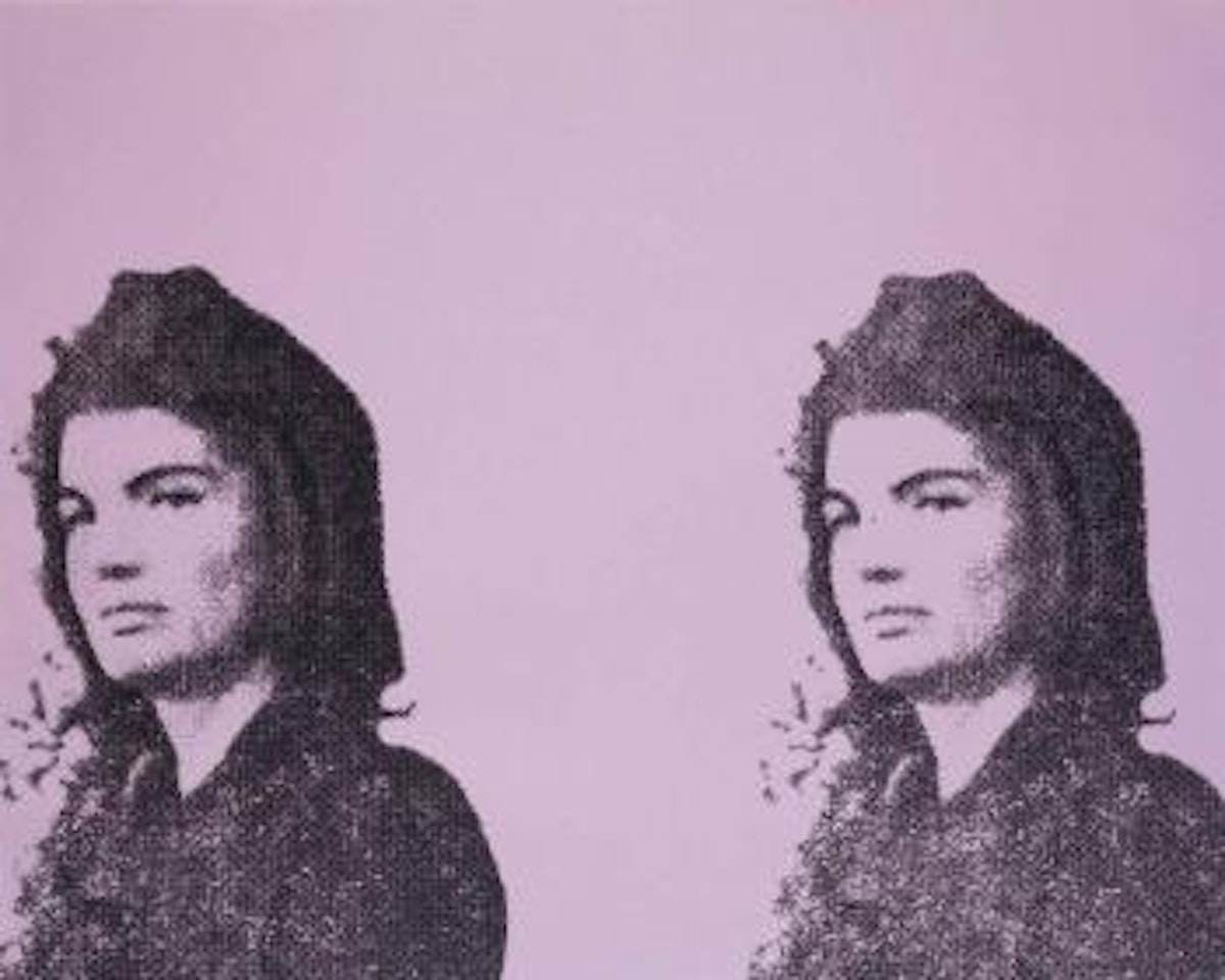 Jacqueline Kennedy II (Jackie II), from 11 Pop Artists II by Andy Warhol