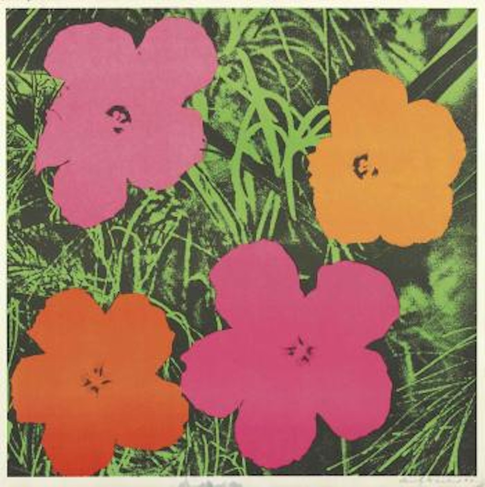 Flowers by Andy Warhol