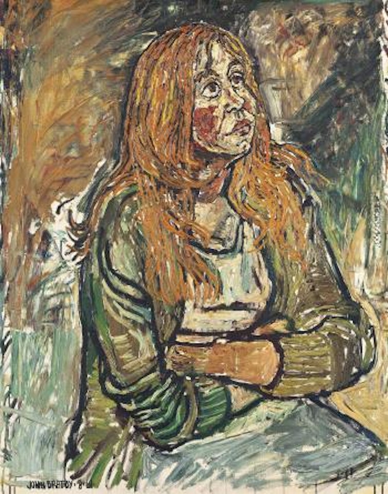 Therese Verlaine by John Bratby