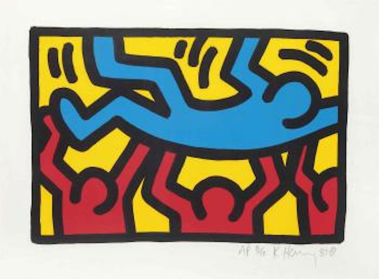 Untitled: One Print by Keith Haring
