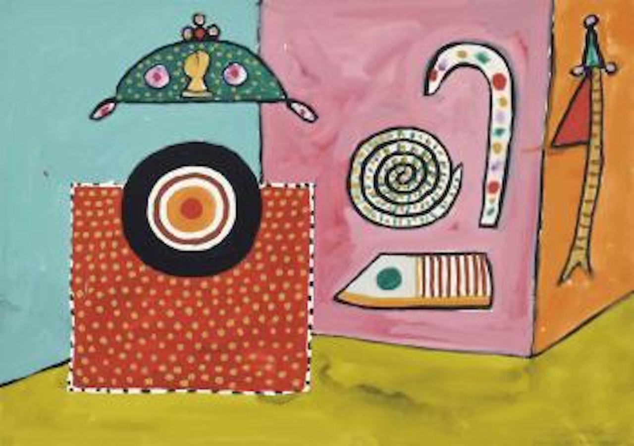 Yoga Signals No. 8 by Alan Davie