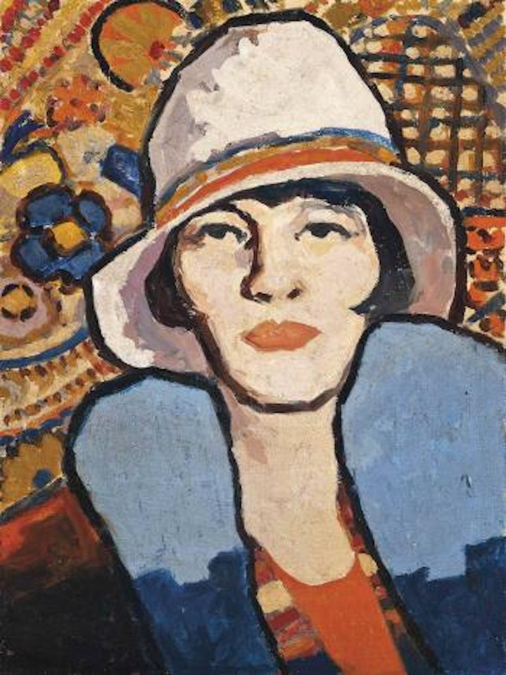 The White Hat by John Duncan Fergusson