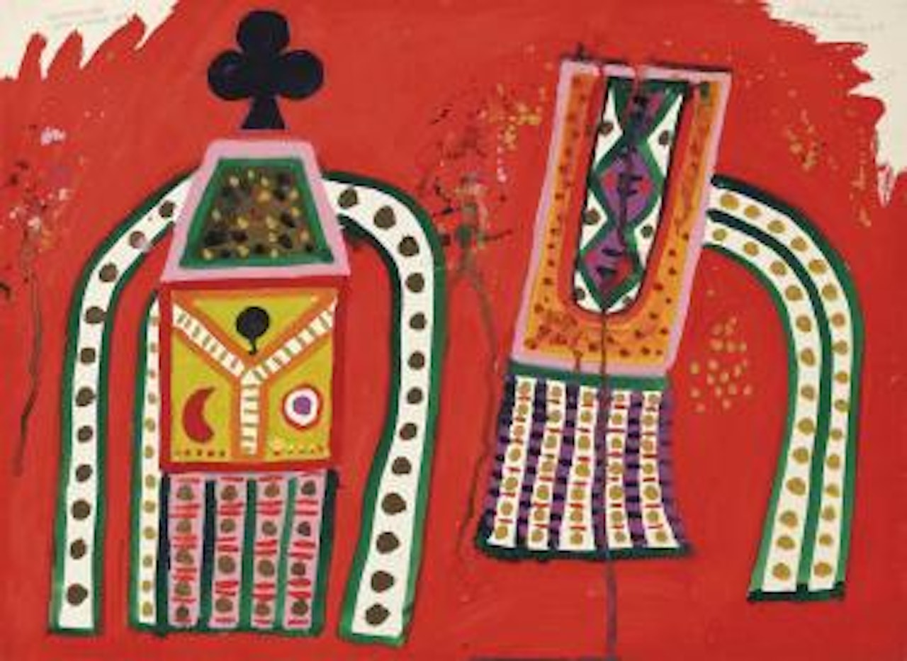 Insignias for Late Summer No. 4 by Alan Davie