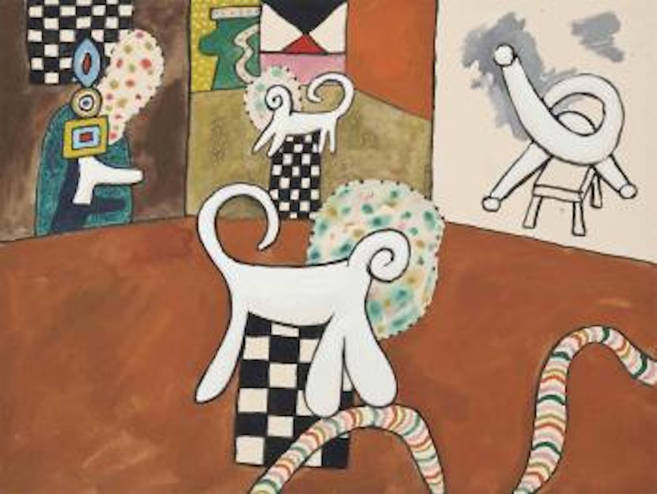 The Studio No. 6 by Alan Davie