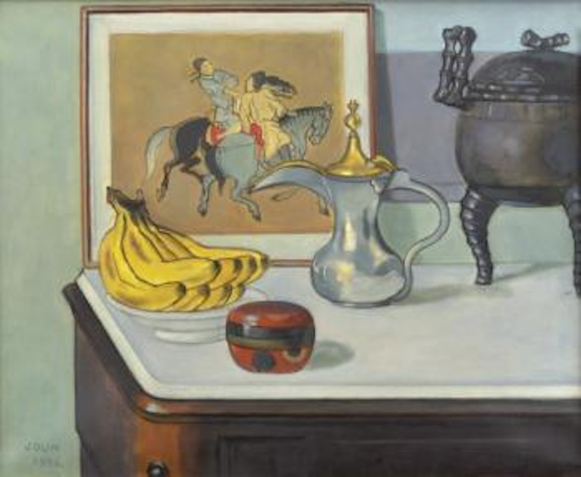 Stilleben med orientaliska föremål by Einar Jolin