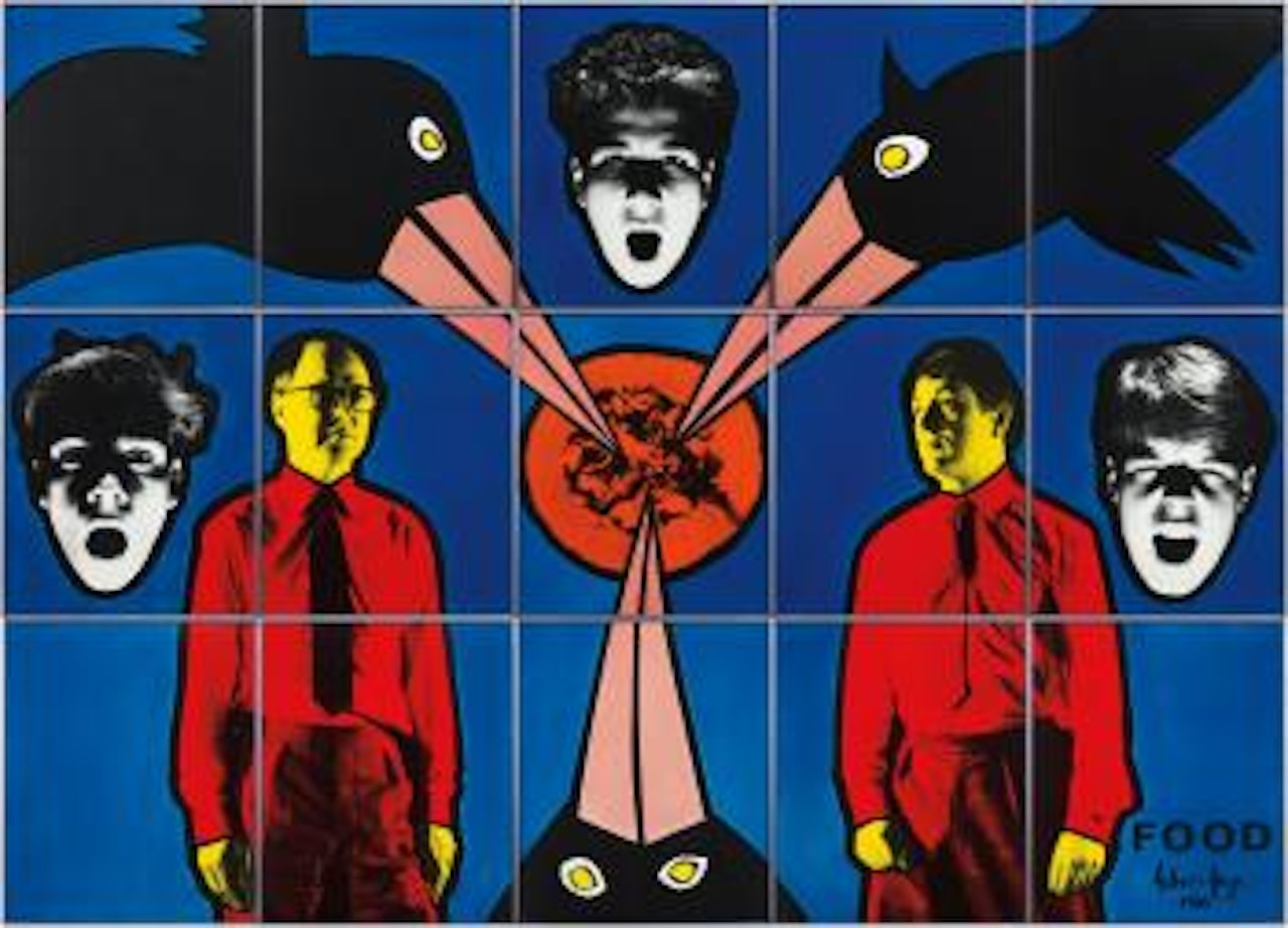 Food from the believing world series by Gilbert & George