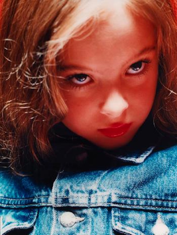 Kirsten´s warface by Inez van Lamsweerde by Vinoodh Matadin