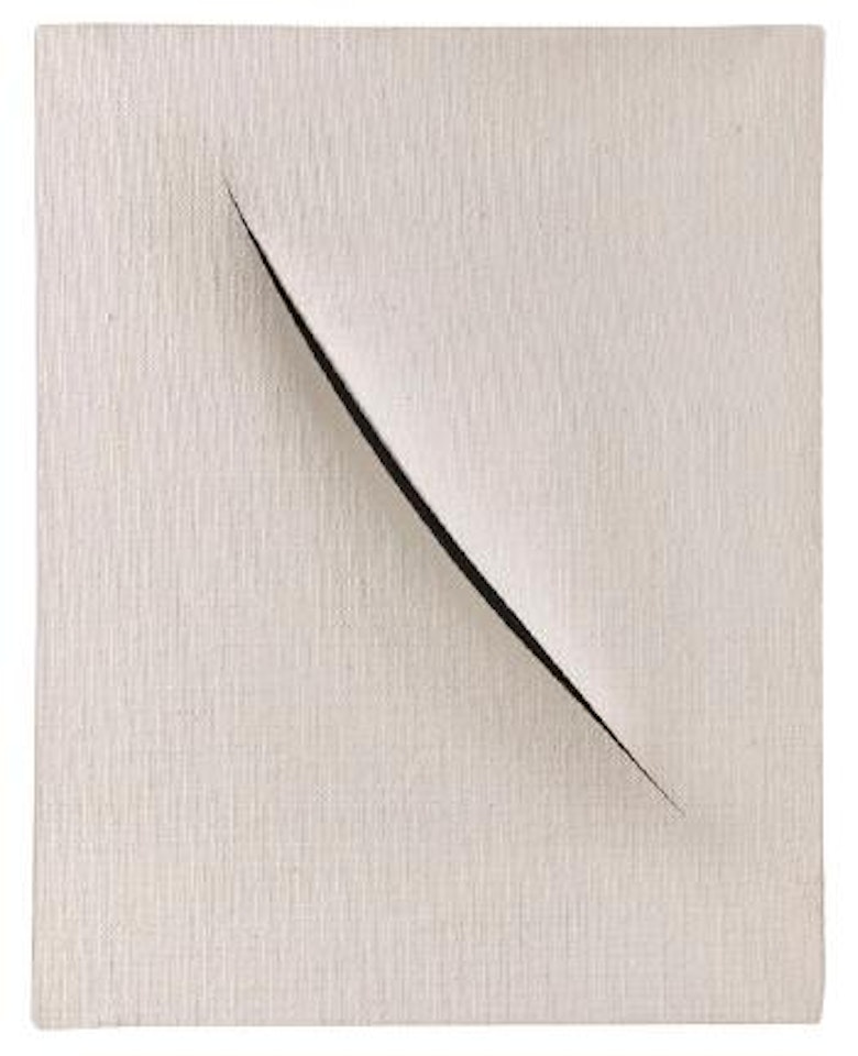 Concetto spaziale, Attesa by Lucio Fontana