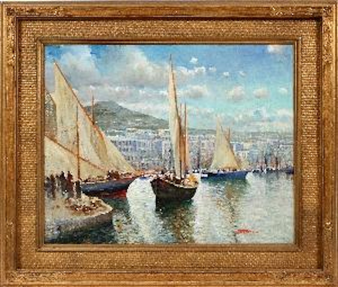 Harbor by Fausto Pratella