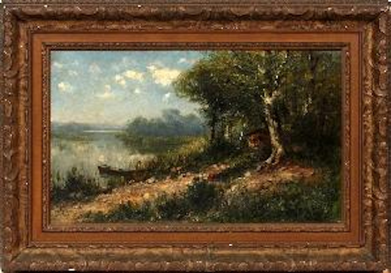 Lake view by John Fery