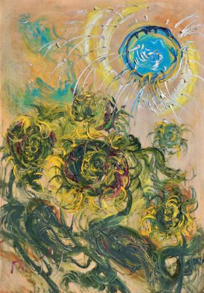 Sun Flowers by Affandi