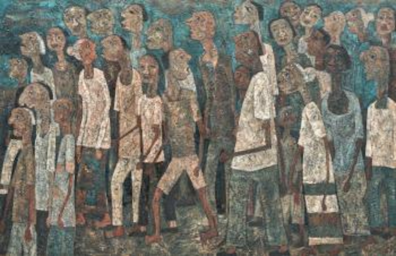 Factory Workers (Buruh Pabrik) by Haji Widayat