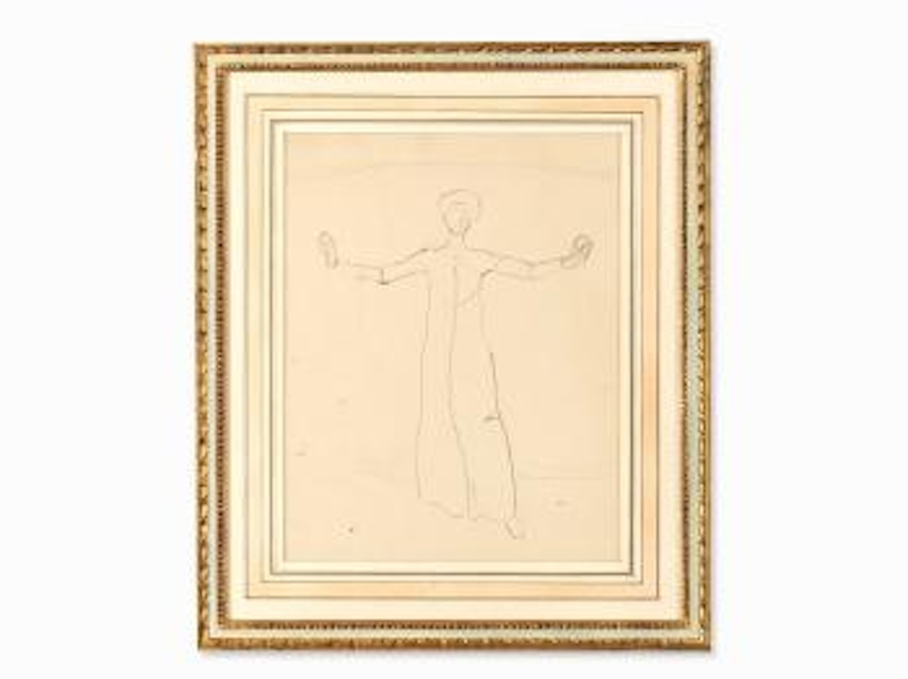 Study for 'Lied aus der Ferne' by Ferdinand Hodler