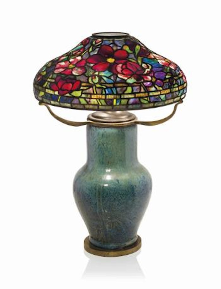 A 'Peony' Shade by Tiffany Studios